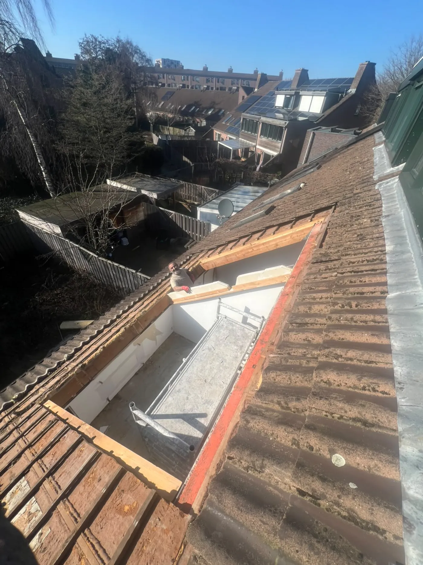 Constructie van een dakkapel door PersianTop